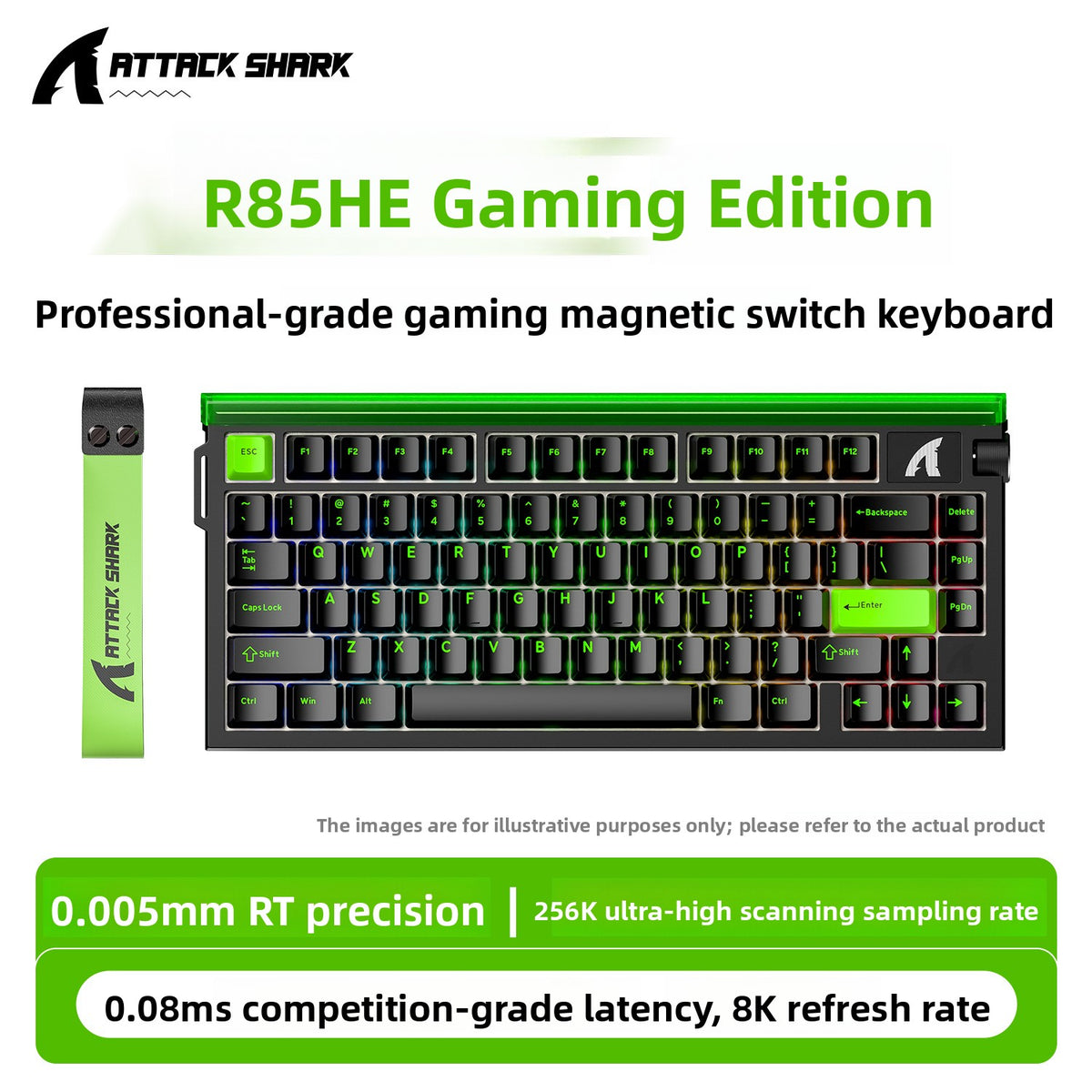 Attack Shark Magnetic Switch Mechanical Keyboard
