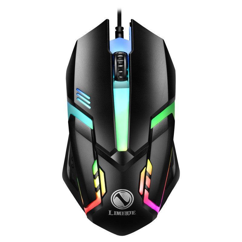 Rainbow LED Gaming Keyboard And Mouse Combo