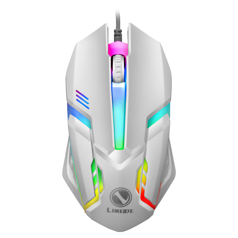 Rainbow LED Gaming Keyboard And Mouse Combo