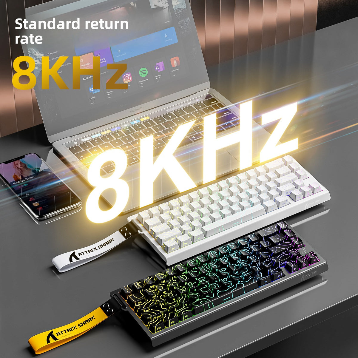 Attack Shark Magnetic Axis Gaming Keyboard