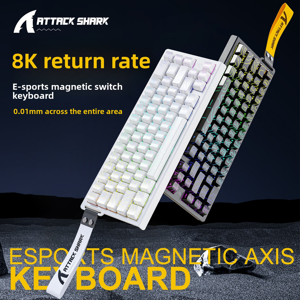 Attack Shark Magnetic Axis Gaming Keyboard