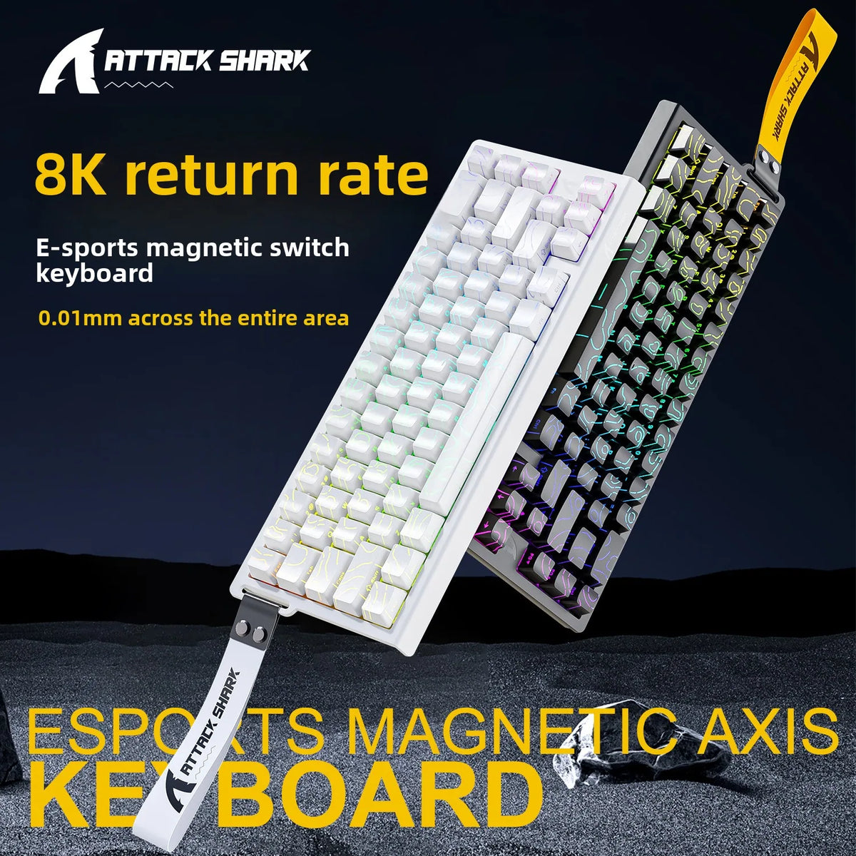 Magnetic Axis Gaming Keyboard