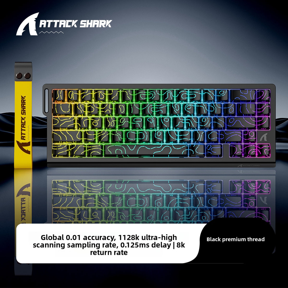 Attack Shark Magnetic Axis Gaming Keyboard