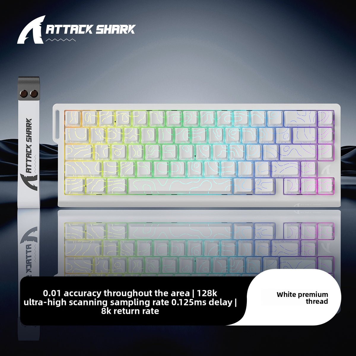 Attack Shark Magnetic Axis Gaming Keyboard