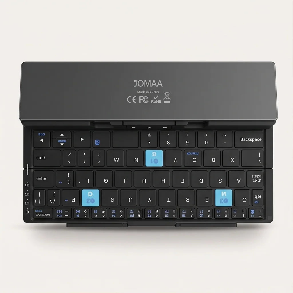 Foldable Aluminum Bluetooth Keyboard